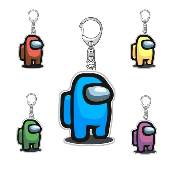 High-quality Acrylic Among Us Keychain