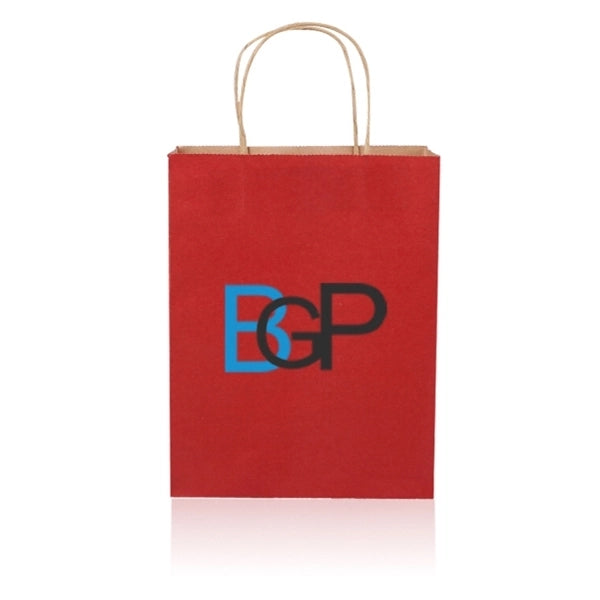 Kraft Paper Shopping Gift Tote Bag