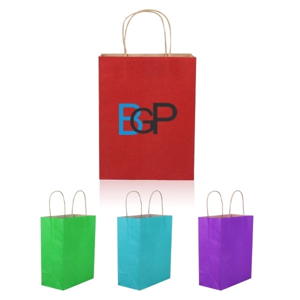 Kraft Paper Shopping Gift Tote Bag