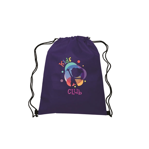 13"w x 16.5"h Drawstring Non-Woven Bag- 4 Color