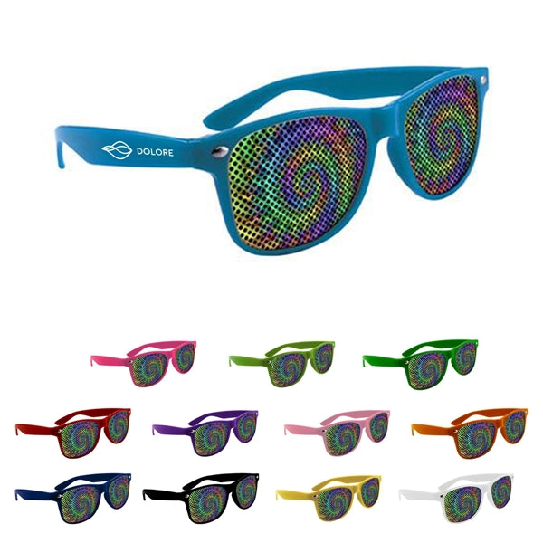Beach Lover's Unique Lens Hip Sunglasses