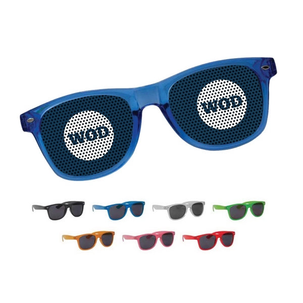 Colorful Translucent Sunglasses
