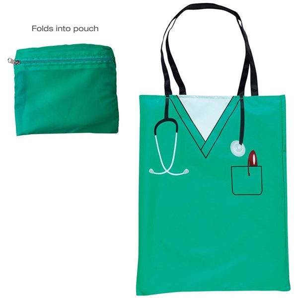 Limited Edition Scrub-designed Tote