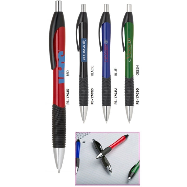 Plantagenet-1703 Rubber Grip Pens