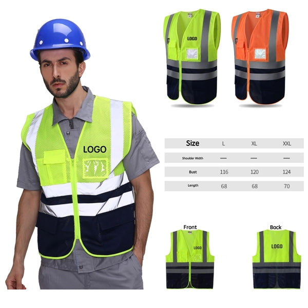 High Visibility Mesh Safety Reflective Vest