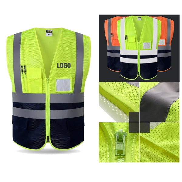 High Visibility Mesh Safety Reflective Vest