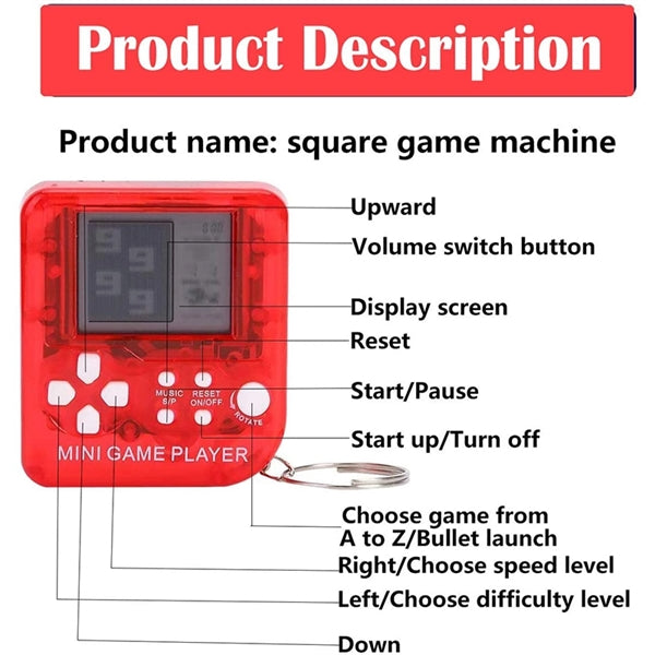 Classic Game Keychains