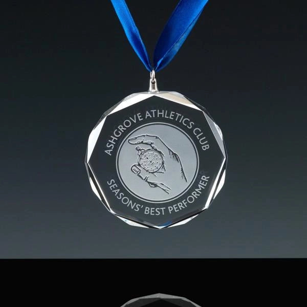 Crystal Marathon Medals