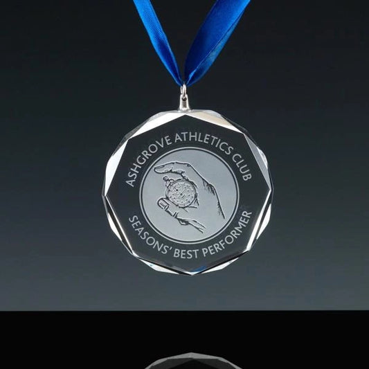 Crystal Marathon Medals