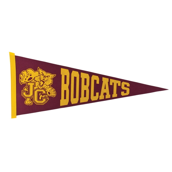 12" x 30" Colored Felt Pennant