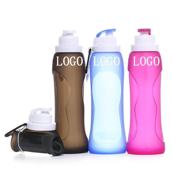 Magic Flat Fold Water Bottle - 17 Oz