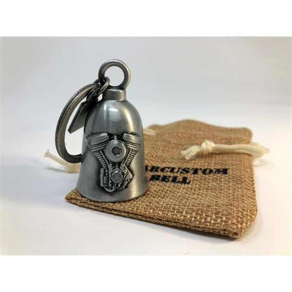 Bell Motorcycle Biker Riding Key Chain