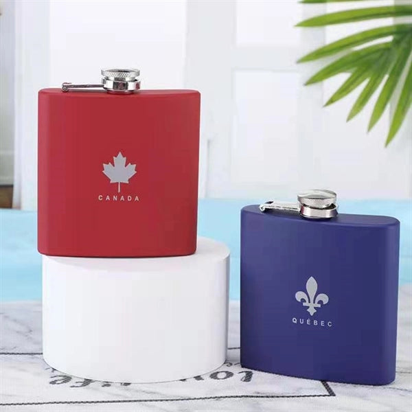 6 Oz. Stainless Steel Hip Flask