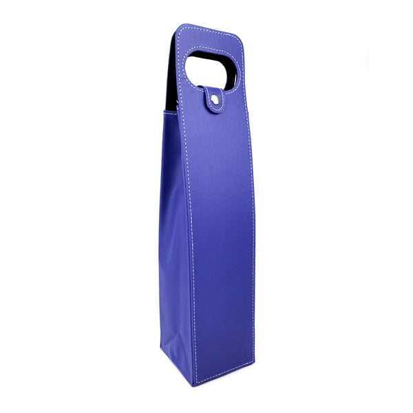 PU leather single wine bag