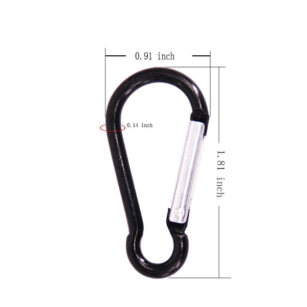 Aluminum Carabiners - 1 13/16"