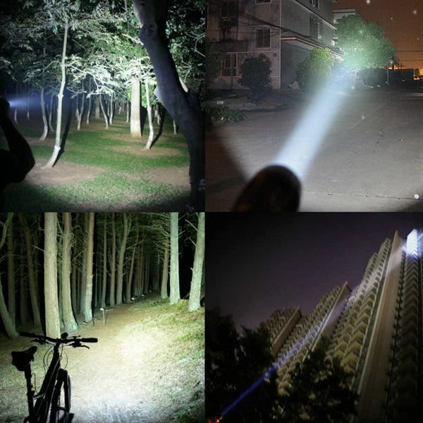 High Lumen LED Tactical Flashlight