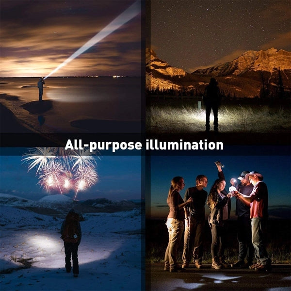 High Lumen LED Tactical Flashlight