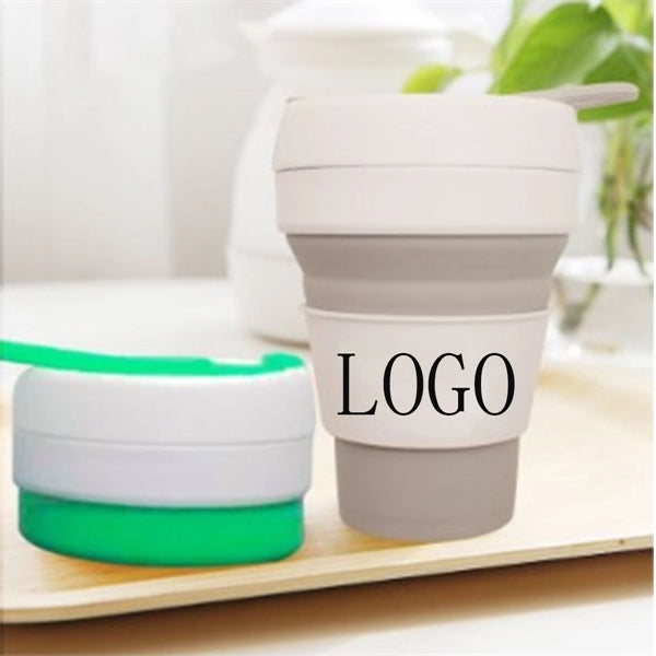 Foldable Dringking Cup With Custom Logo