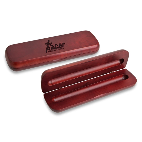 Premade Natural Wooden Box & Terrific Timber-3 Pens