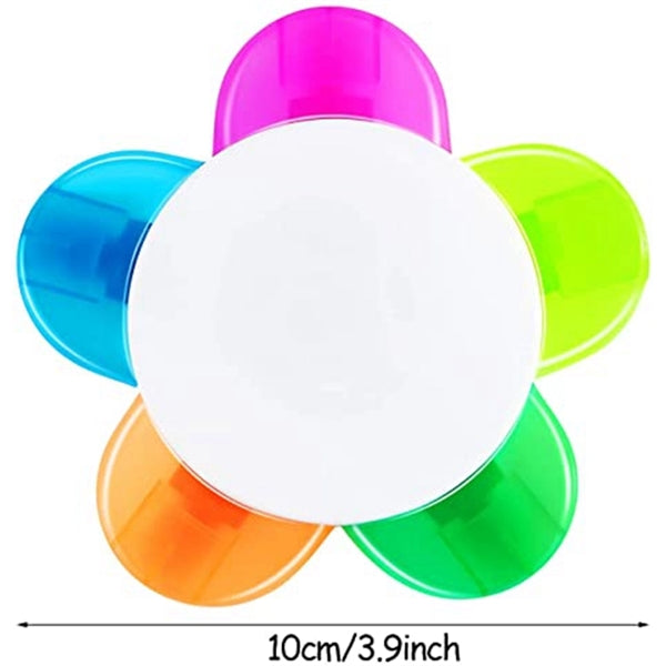 Rainbow Sunflower Multi-Colored Highlighter Pen