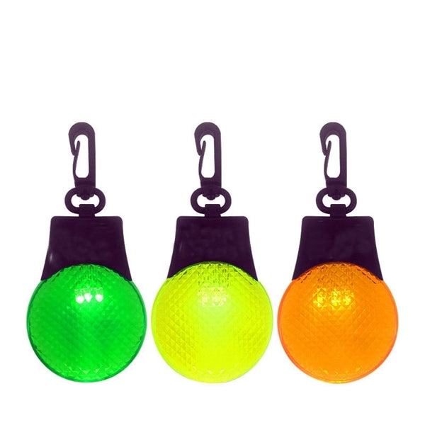 Cycling Safety Warning Led Reflector Keychain Light