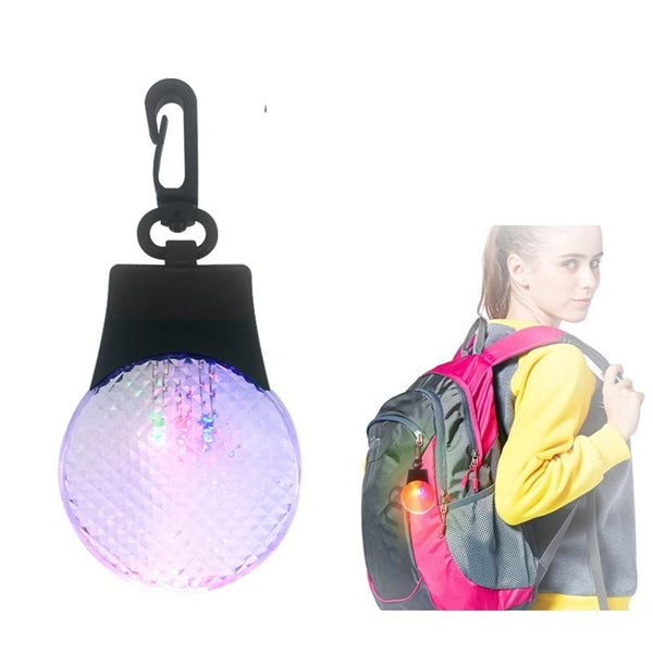 Cycling Safety Warning Led Reflector Keychain Light