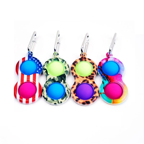 Mini Bubble Wrap Keychain