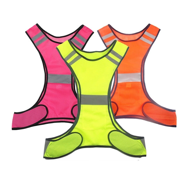 Reflective Running Vest with Pocket