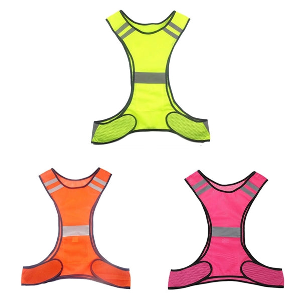 Reflective Running Vest with Pocket
