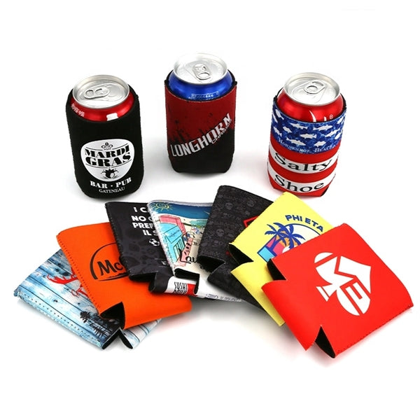 Printing 12 oz Neoprene Can Cooler Sleeve with your l
