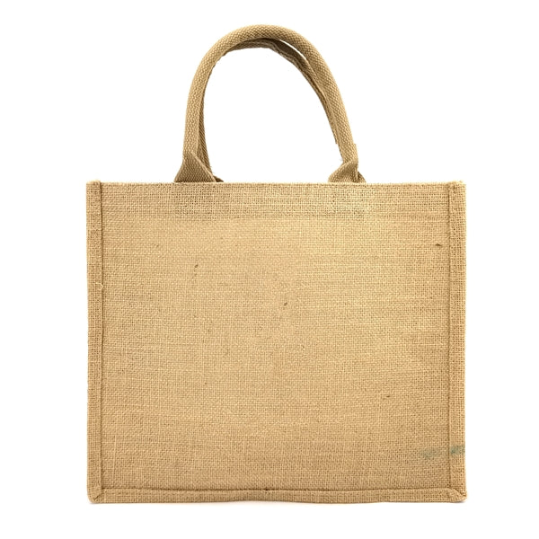 Burlap Tote Bag