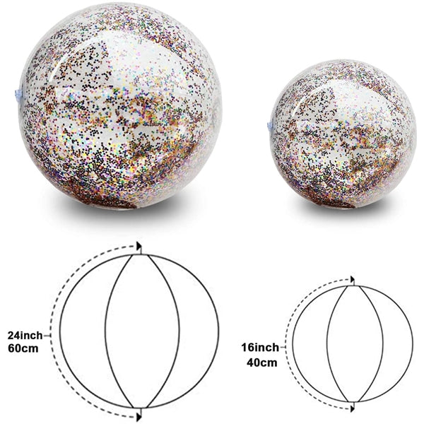 Inflatable Beach Balls for Water Fun Play