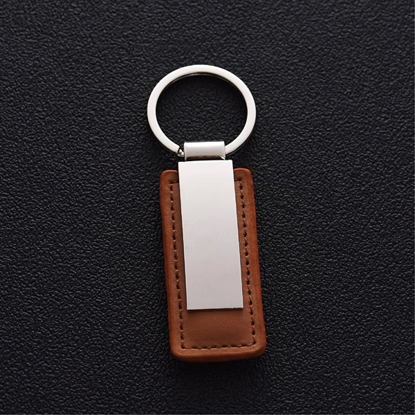 Leather Strap Keychain