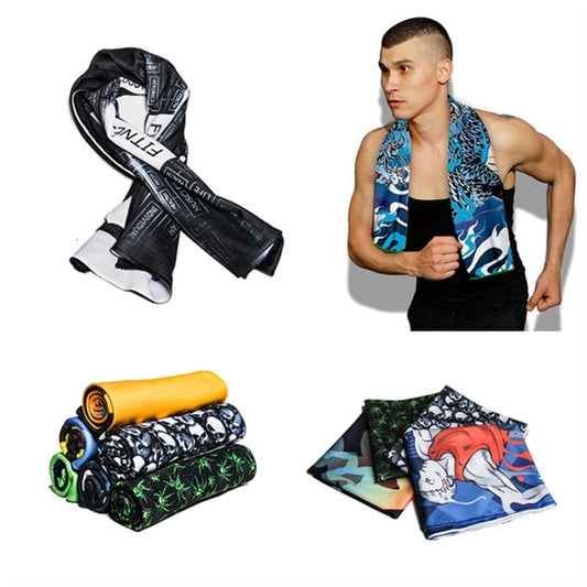 Full Color Polyester Fitness Towel