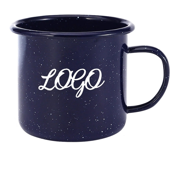 16oz Retro Enamel Mug with Speckle