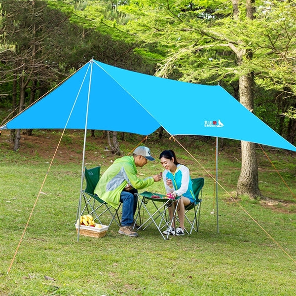 Outdoor Rain-proof Sun Shade Sail Hexagonal Canopy Awning