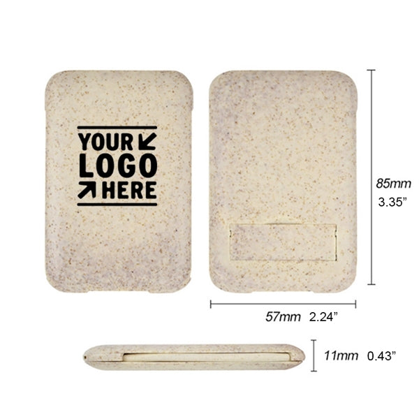 6-in-1 Biodegradable USB Charging Cable Kit W/ Phone Holder
