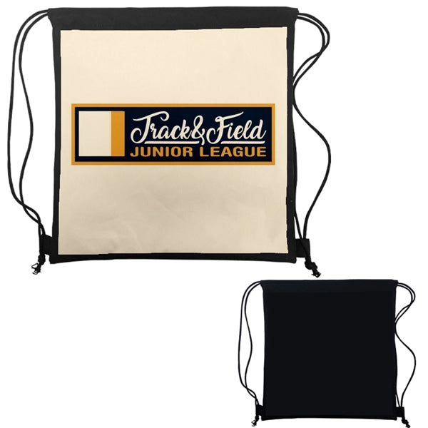 Economy Sublimated Drawstring Pack- One Side Print