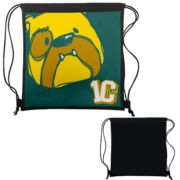 Economy Sublimated Drawstring Pack- One Side Print