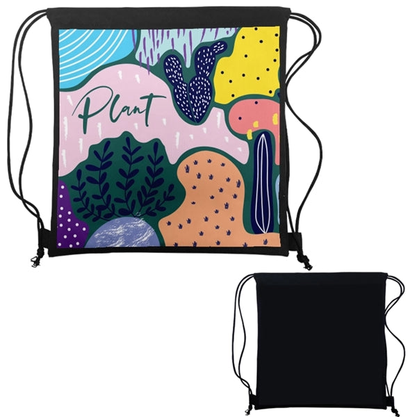 Economy Sublimated Drawstring Pack- One Side Print