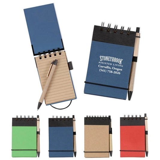 Spiral Notepad with Pen