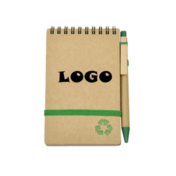 Spiral Notepad with Pen