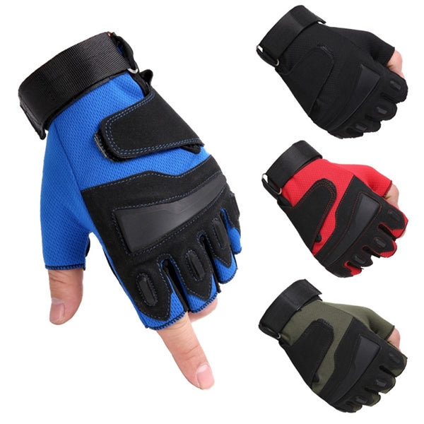 Adults Non-Slip and Breathable Fingerless Sport Gloves