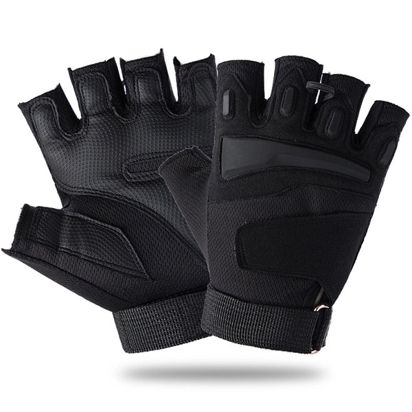 Adults Non-Slip and Breathable Fingerless Sport Gloves