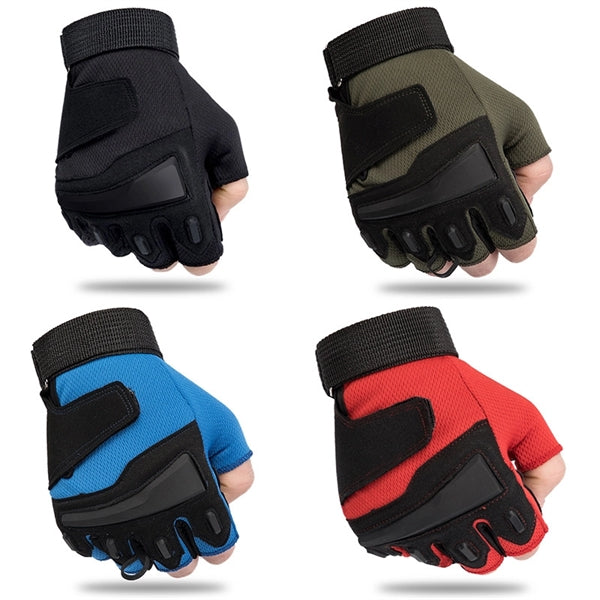 Adults Non-Slip and Breathable Fingerless Sport Gloves