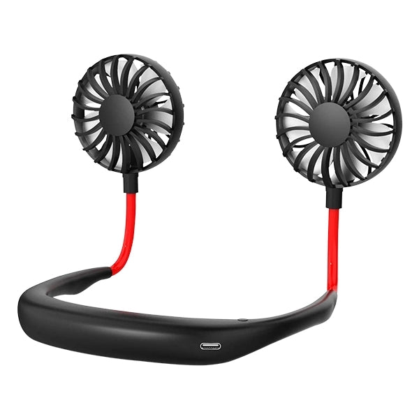Wearable LED Neck Fan