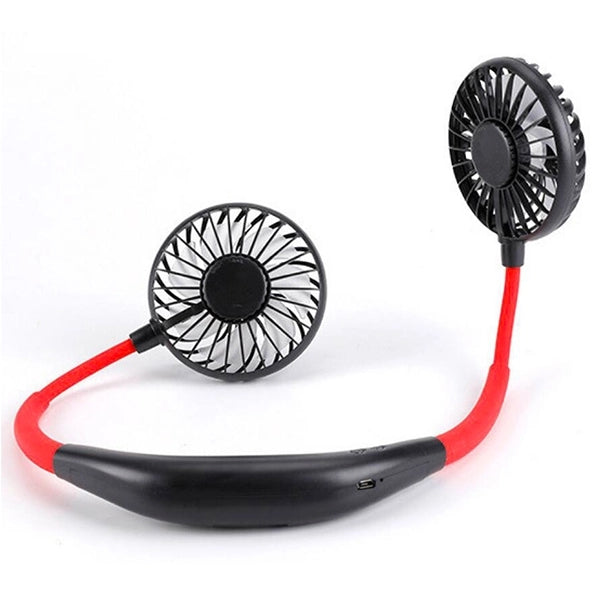 Wearable LED Neck Fan