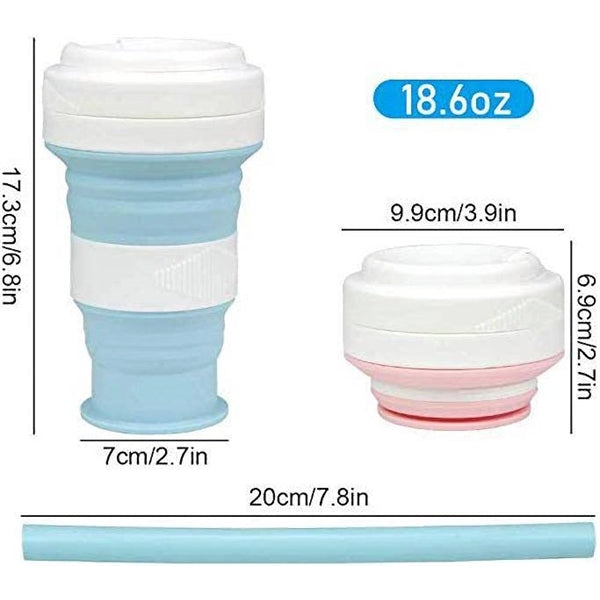 550ML Foldable Silicone Cup
