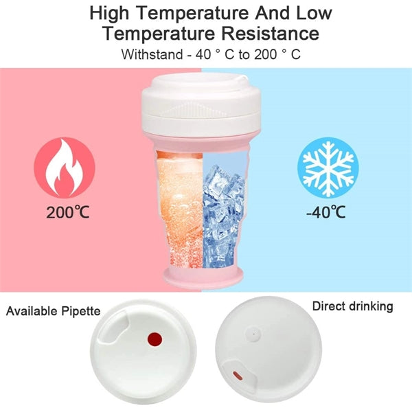 550ML Foldable Silicone Cup