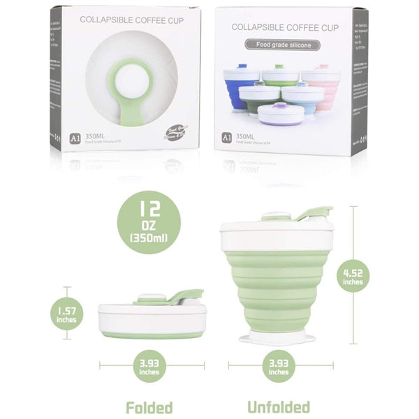 350ML Foldable Silicone Cup